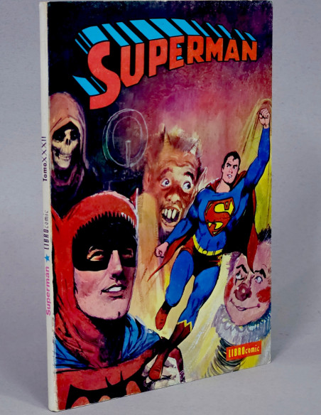 CÓMIC SUPERMAN TOMO XXXII 32 LIBROCOMIC EDITORIAL NOVARO CASI EXCELENTE ESTADO
