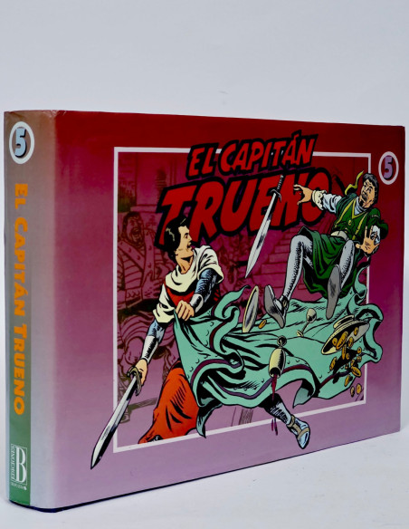 CÓMIC EXCELENTE CAPITÁN TRUENO TOMO 5 EDITORIAL EDICIONES B FACSÍMIL