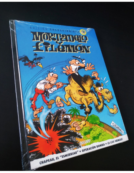 DE KIOSCO MORTADELO Y FILEMON 26 EDICION COLECCIONISTA SALVAT TOMO PRECINTADO