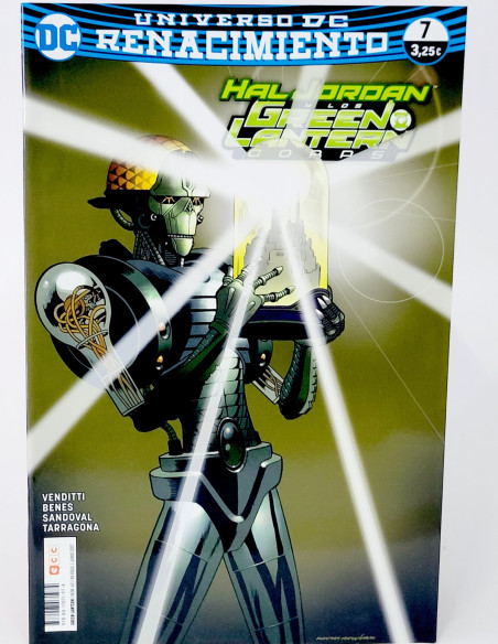 CÓMIC DE KIOSCO HAL JORDAN GREEN LANTER 7 ECC UNIVERSO DC 62 RENACIMIENTO GRAPA