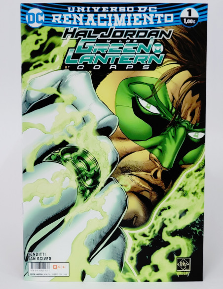 CÓMIC DE KIOSCO HAL JORDAN GREEN LANTER 1 ECC UNIVERSO DC 56 RENACIMIENTO GRAPA