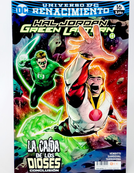 CÓMIC DE KIOSCO HAL JORDAN GREEN LANTER 16 ECC UNIVERSO DC 71 RENACIMIENTO GRAPA