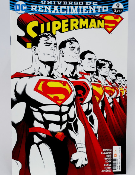 CÓMIC DE KIOSCO SUPERMAN 9 UNIVERSO DC 64 EDICIONES ECC RENACIMIENTO GRAPA