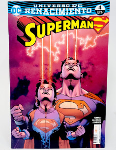 CÓMIC DE KIOSCO SUPERMAN 4 UNIVERSO DC 59 EDICIONES ECC...