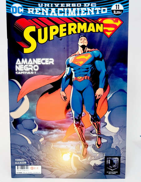 CÓMIC DE KIOSCO SUPERMAN 11 UNIVERSO DC 66 EDICIONES ECC RENACIMIENTO GRAPA