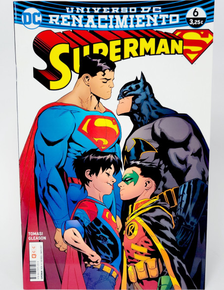 CÓMIC DE KIOSCO SUPERMAN 6 UNIVERSO DC 61 EDICIONES ECC RENACIMIENTO GRAPA