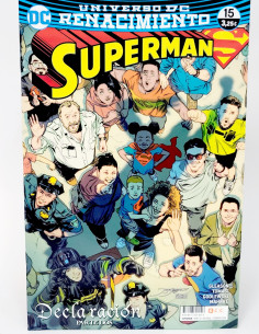 CÓMIC DE KIOSCO SUPERMAN 15 UNIVERSO DC 70 EDICIONES ECC...
