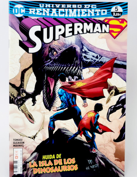 CÓMIC DE KIOSCO SUPERMAN 5 UNIVERSO DC 60 ECC RENACIMIENTO GRAPA