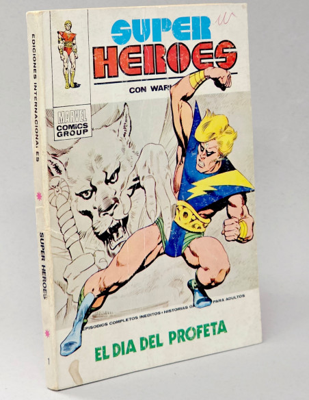 CÓMIC SUPER HEROES 1 EL DÍA DEL PROFETA VOL1 VOL.1 VERTICE TACO MARVEL BUEN ESTADO