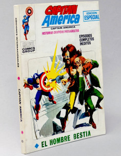 CÓMIC CAPITÁN AMÉRICA 8 EL HOMBRE BESTIA VOL1 VOL.1...