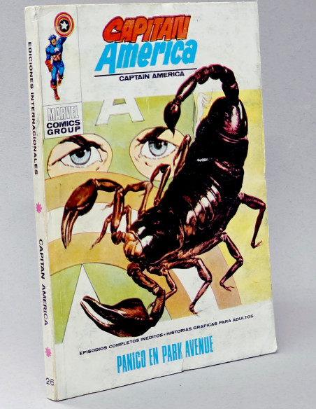 CÓMIC CAPITÁN AMÉRICA 26 PÁNICO EN PARK AVENUE VOL1 VOL.1 VERTICE TACO MARVEL BUEN ESTADO