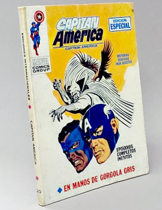 CÓMIC CAPITÁN AMÉRICA 20 EN MANOS DE GÓNGORA GRIS VOL1...
