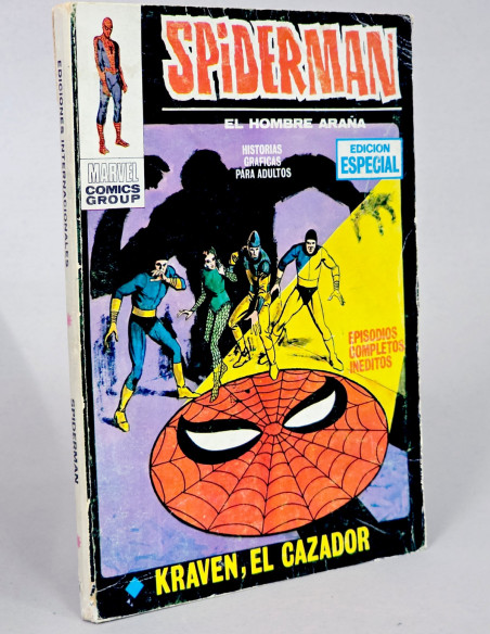 CÓMIC SPIDERMAN 7 KRAVEN EL CAZADOR VOL1 VOL.1 VOLUMEN VERTICE TACO MARVEL NORMAL ESTADO