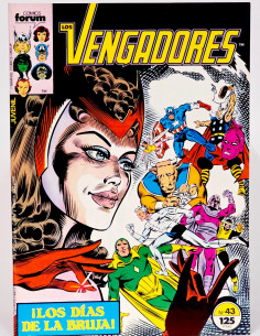 CÓMIC DE KIOSCO LOS VENGADORES 43 VOL. 1 FORUM MARVEL...