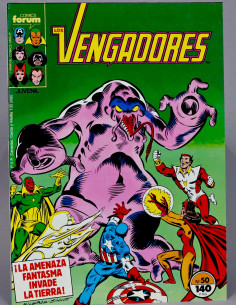 CÓMIC DE KIOSCO LOS VENGADORES 50 VOL. 1 FORUM MARVEL...