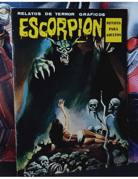 MUY BUEN ESTADO ESCORPIÓN 10 GRAPA EDITORIAL VILMAR