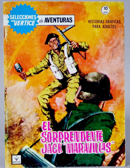 CÓMIC SELECCIONES VERTICE 7 EL SORPRENDENTE JACK MARAVILLAS GRAPA MUY BUEN ESTADO