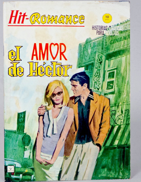 CÓMIC HIT ROMANCE 6 EL AMOR DE HÉCTOR EDICIONES VERTICE GRAPA MUY BUEN ESTADO