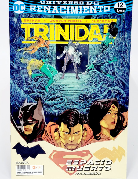 CÓMIC DE KIOSCO BATMAN WONDER WOMAN SUPERMAN TRINIDAD 12 UNIVERSO DC EDICIONES ECC RENACIMIENTO