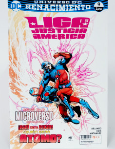 CÓMIC DE KIOSCO LIGA DE LA JUSTICIA DE AMÉRICA 9 UNIVERSO...
