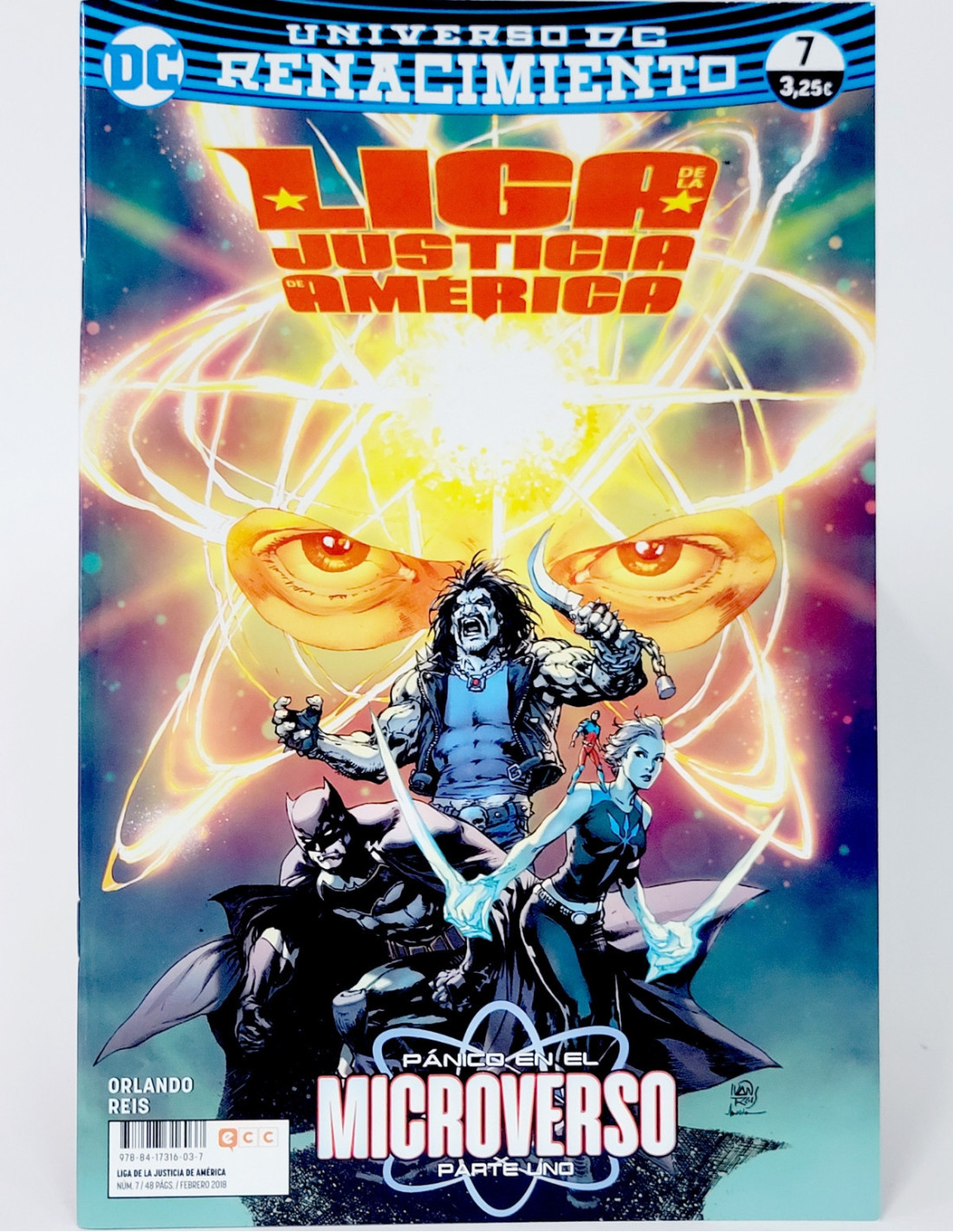 CÓMIC DE KIOSCO LIGA DE LA JUSTICIA DE AMÉRICA 7 UNIVERSO DC REDICI...
