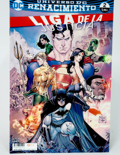 CÓMIC DE KIOSCO LIGA DE LA JUSTICIA 2 UNIVERSO DC 57...