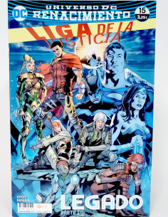 CÓMIC DE KIOSCO LIGA DE LA JUSTICIA LEGADO 15 UNIVERSO DC...