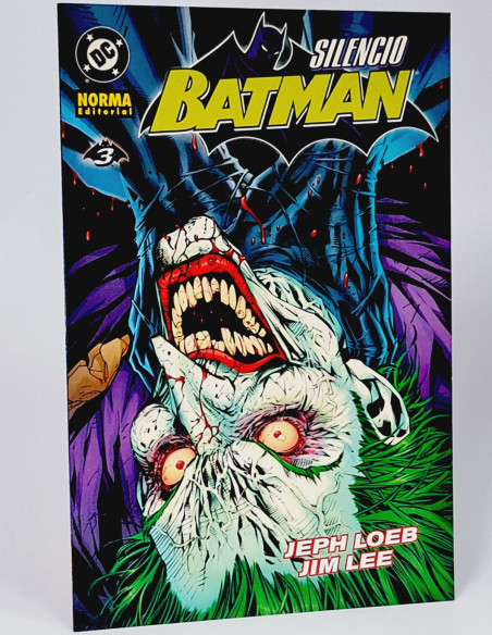 CÓMIC DE KIOSCO BATMAN SILENCIO 3 NORMA EDITORIAL PRESTIGIO