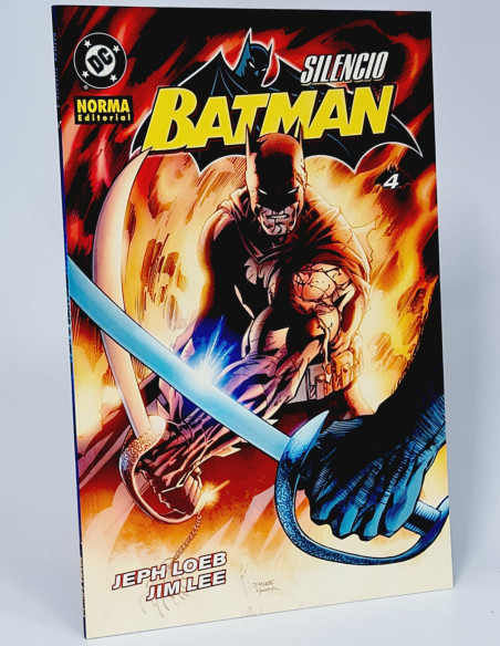 CÓMIC DE KIOSCO BATMAN SILENCIO 4 NORMA EDITORIAL PRESTIGIO