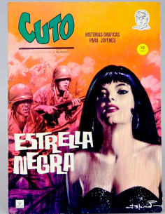 CÓMIC CUTO 4 ESTRELLA NEGRA FLEETWAY VERTICE GRAPA MUY...