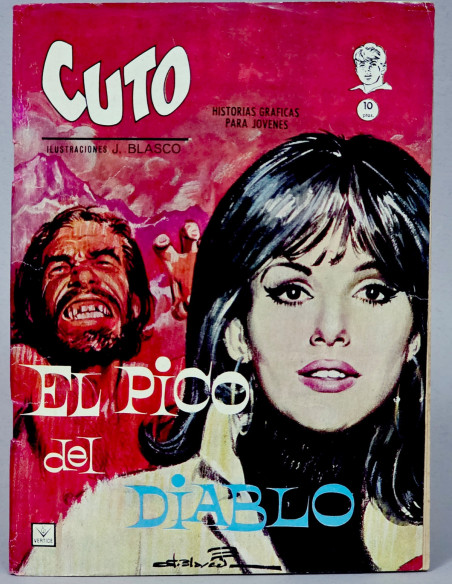 CÓMIC CUTO 5 VERTICE EL PICO DEL DIABLO BUEN ESTADO