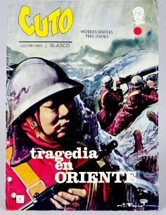 CÓMIC CUTO 6 TRAGEDIA EN ORIENTE FLEETWAY VERTICE GRAPA...