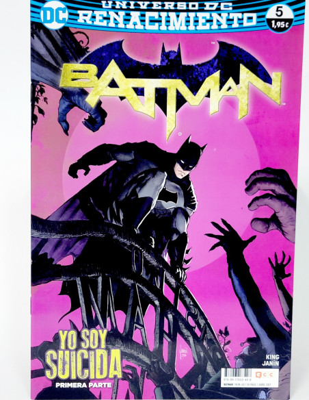 CÓMIC DE KIOSCO BATMAN 5 UNIVERSO DC 60 ECC RENACIMIENTO GRAPA