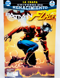 CÓMIC DE KIOSCO LA CHAPA BATMAN FLASH 4 UNIVERSO DC...