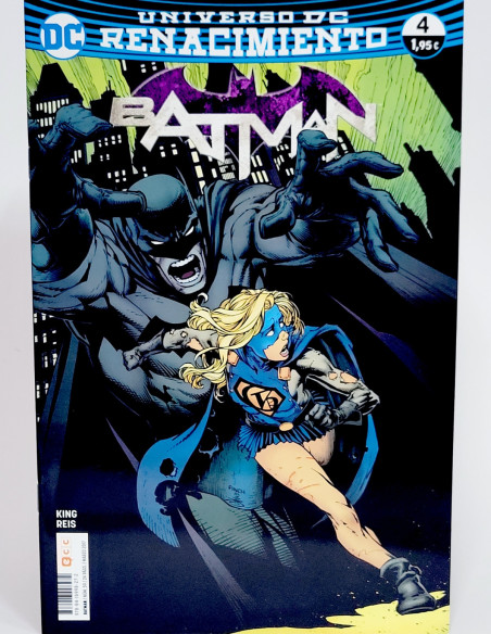 CÓMIC DE KIOSCO BATMAN 4 UNIVERSO DC 59 RENACIMIENTO ECC GRAPA