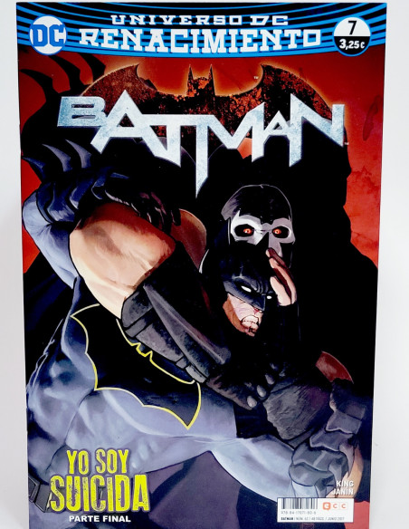 CÓMIC DE KIOSCO BATMAN 7 UNIVERSO DC 62 RENACIMIENTO ECC GRAPA