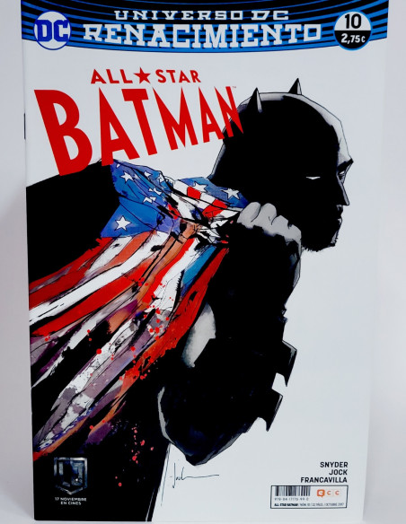 CÓMIC DE KIOSCO ALL STAR BATMAN 10 UNIVERSO DC 10 RENACIMIENTO ECC GRAPA