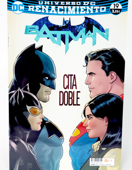 CÓMIC DE KIOSCO BATMAN 19 UNIVERSO DC 74 RENACIMIENTO ECC GRAPA