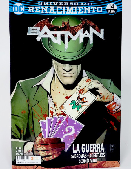 CÓMIC DE KIOSCO BATMAN 14 UNIVERSO DC 69 RENACIMIENTO ECC GRAPA