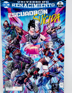 CÓMIC DE KIOSCO ESCUADRÓN SUICIDA 11 UNIVERSO DC...