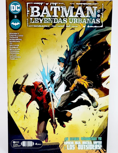 CÓMIC DE KIOSCO BATMAN LEYENDAS URBANAS 2 UNIVERSO DC ECC GRAPA