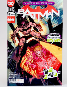 CÓMIC DE KIOSCO LA GUERRA DEL JOKER BATMAN 53 UNIVERSO DC...