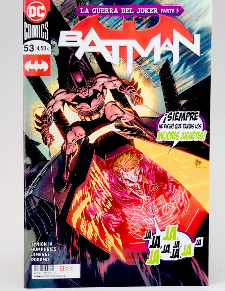 CÓMIC DE KIOSCO LA GUERRA DEL JOKER BATMAN 53 UNIVERSO DC 108 ECC GRAPA