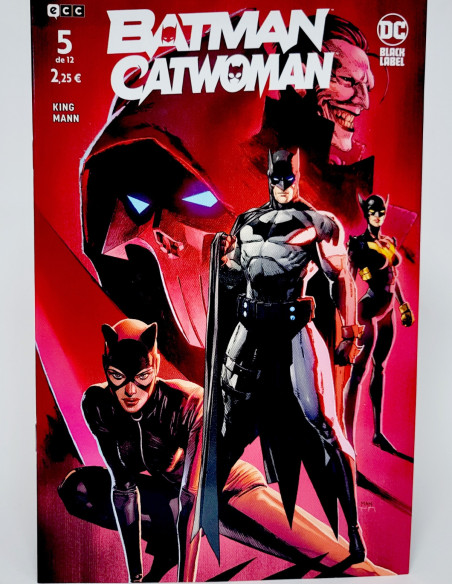 CÓMIC DE KIOSCO BATMAN CATWOMAN 5 UNIVERSO DC ECC GRAPA