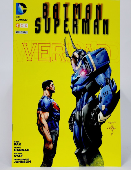 CÓMIC DE KIOSCO BATMAN SUPERMAN 26 UNIVERSO DC ECC GRAPA