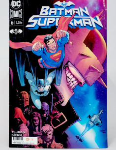 CÓMIC DE KIOSCO BATMAN SUPERMAN 6 UNIVERSO DC ECC GRAPA