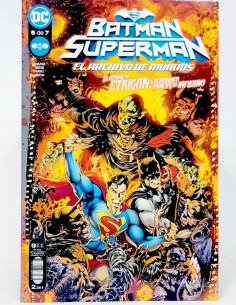 CÓMIC DE KIOSCO BATMAN SUPERMAN EL ARCHIVO DE MUNDOS 5...