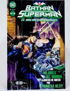 CÓMIC DE KIOSCO BATMAN SUPERMAN EL ARCHIVO DE MUNDOS 2...