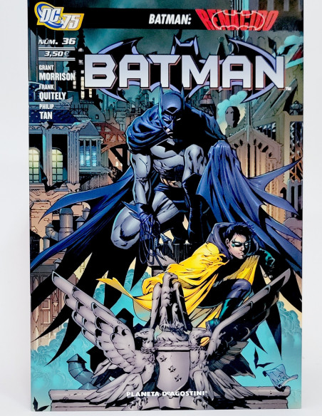 CÓMIC DE KIOSCO BATMAN RENACIDO 36 PLANETA DEAGOSTINI UNIVERSO DC GRAPA