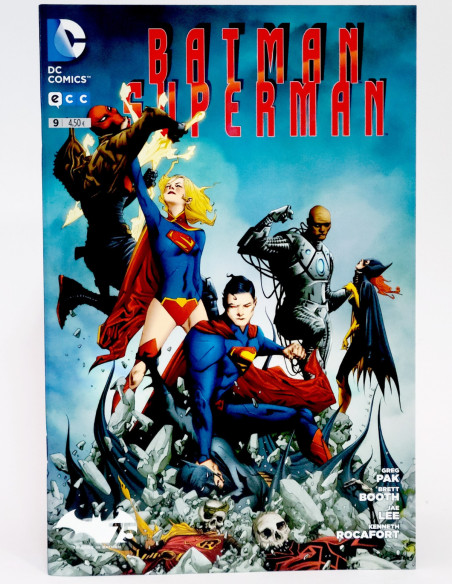 CÓMIC DE KIOSCO BATMAN SUPERMAN 9 ECC UNIVERSO DC GRAPA